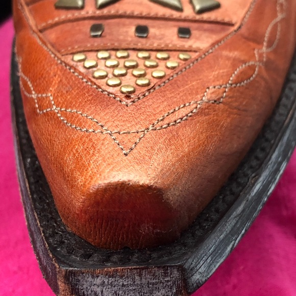 Old gringo Parade of Studs Mango leather mules 6.5 new - Picture 6 of 8